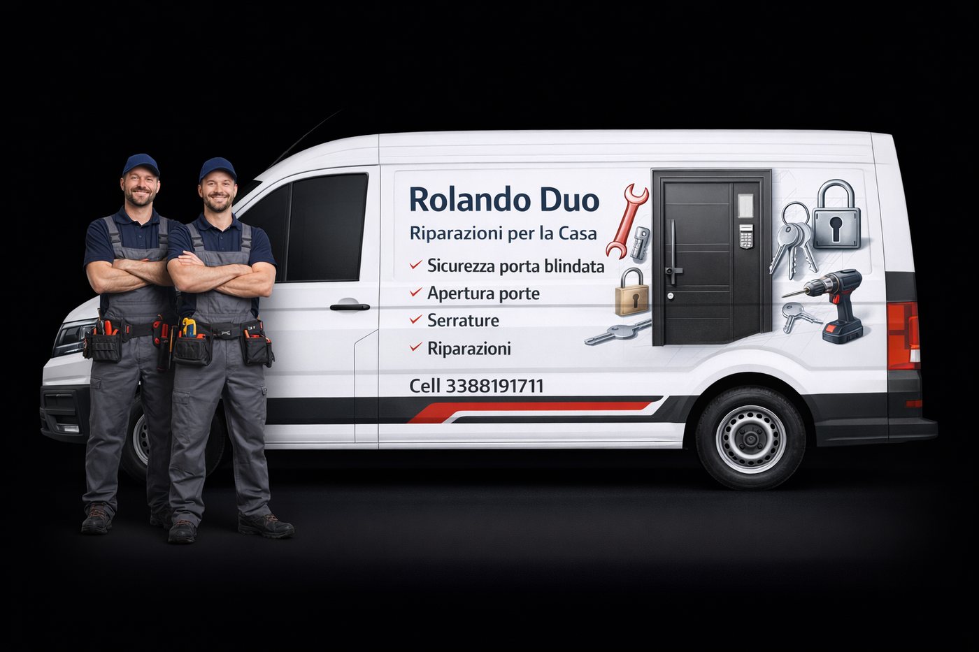 Rolando Duo Riparazioni per la Casa — Porte blindate: installazione, riparazione e regolazione